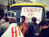 В милиции заявляют, что протестантов в Межигорье не задерживали, а «сопровождали к автобусу»